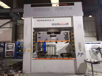Vertical hydraulic press
